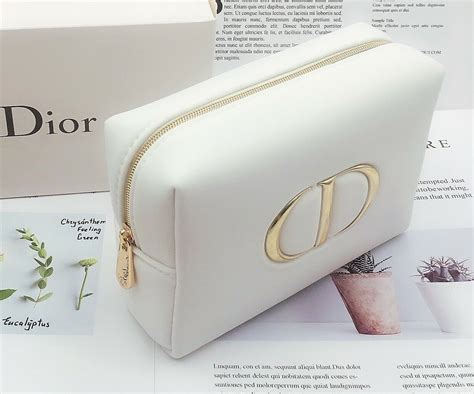 christian dior cosmetics bag.